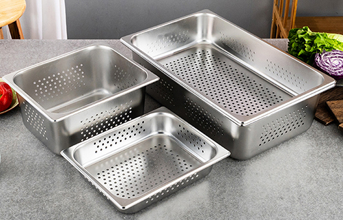 Heavybao Gastronorm Food Pan Perforated Stainless Steel For Hotel Supply