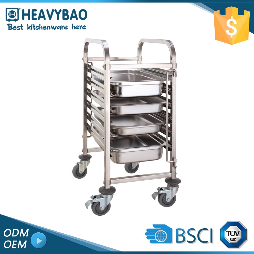 Heavybao Kitchen Stainless Steel Heavy Duty Work Table  With Backsplash Used  Food Free Standing Kitchen Working Table