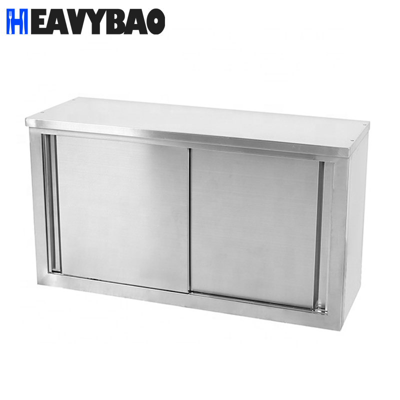 Heavybao Restaurant Commercial Kitchen Equipment Stainless Steel Hot Cupboard Kitchen Worktable Cabinet Kitchen Cupboard