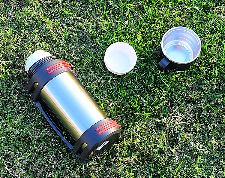 1200ml Double-Wall Stainless Steel Travel Tumbler Large Capacity Portable Vacuum Flask Camping Outdoor Perfect Gift Mugs Lovers