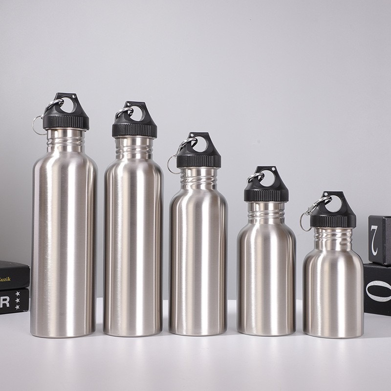 350ml/500ml/600ml/700ml/1000ml Classic Stainless Steel Vacuum Flask & Thermos for Camping with portable lid