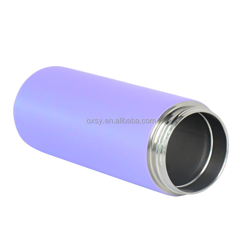 500ml Multi-color spray paint portable durable double wall Stainless Steel Vacuum Flask