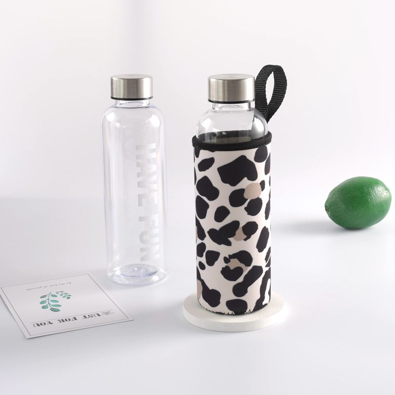 600ml Inzone Water Bottle Simple Design Customized Color Sublimation Promotion Hydrogen Water Bottle With Rope For Drinking