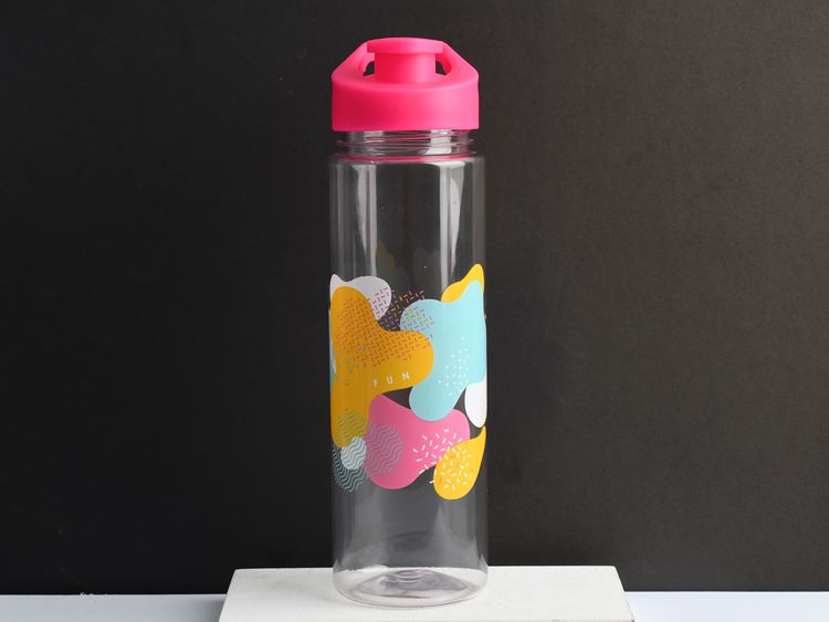 690ml Fashion Cartoon Design Sports Kids Water Bottles Plastic PP BPA Free Kids Water Bottles