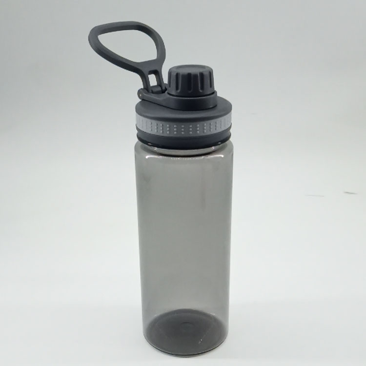 700ml Bpa Free Unisex Direct Drinking Tritan Water Bottle With Handgrip For Gym Sport