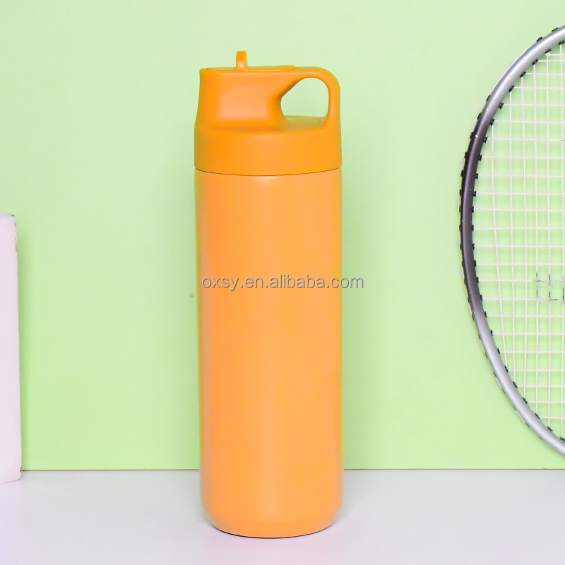 BPA Free spray paint Stainless Steel Botellas De Agua Gym Vacuum Insulated Thermo Water Bottle