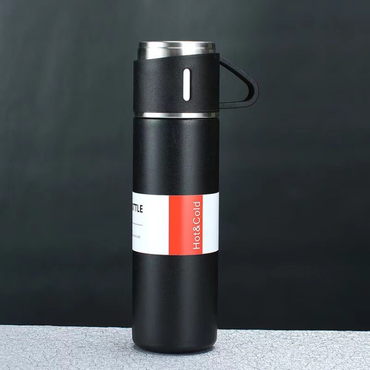 Gift Set Vacuum Flask Double Wall Portable 304 Stainless Steel CLASSIC Thermos Cups Water Bottle Cup Coffee Mug