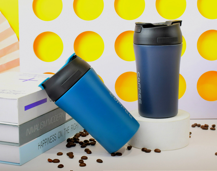 High quality durable thermal insulation cold portable new design environmental fashion stainless steel coffee mug