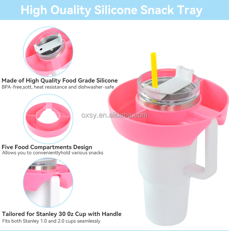 Multifunction OEM/ODM 40oz Large Capacity bpa free Insulated vacuum stainless steel car tumbler with Snack plate