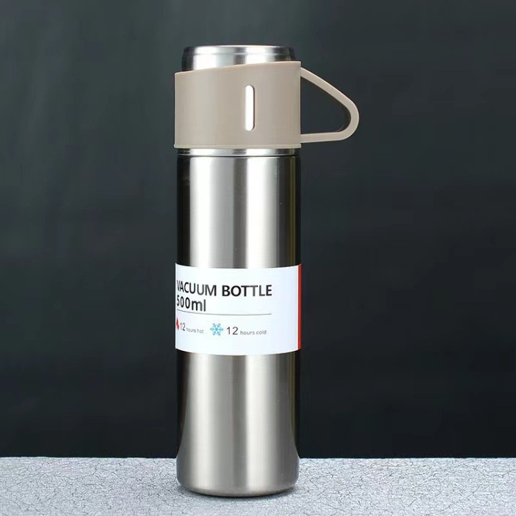 Thermos Cups Water Bottle Cup Coffee Mug Gift Set Vacuum Flask Double Wall Portable 304 Stainless Steel CLASSIC