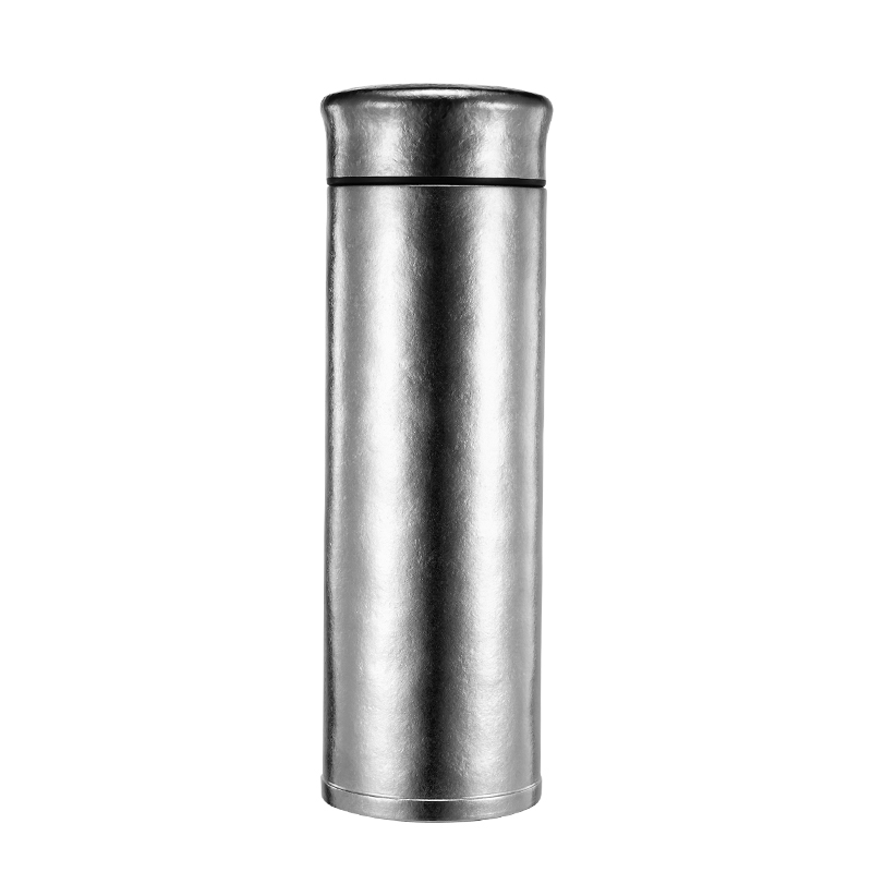 Unisex 470ml Titanium Insulated Vacuum Flask Custom Logo Direct Drinking Business Gift BPA-Free Boiling Water Bottle