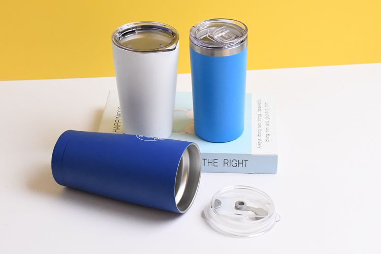 Wholesale 380ml/12oz water bottle 18/8 Stainless Steel Vacuum Insulated Travel Coffee Cup With Lid