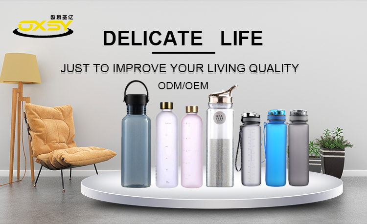 oxsy new product 1000ml plastic drink flask 33oz stainless steel wine bottle for festivals