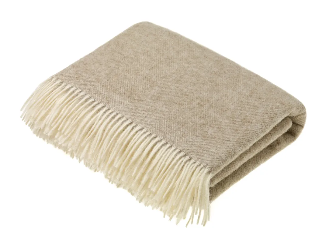 Classic Solid Color Warm and Comfortable Wool Blanket