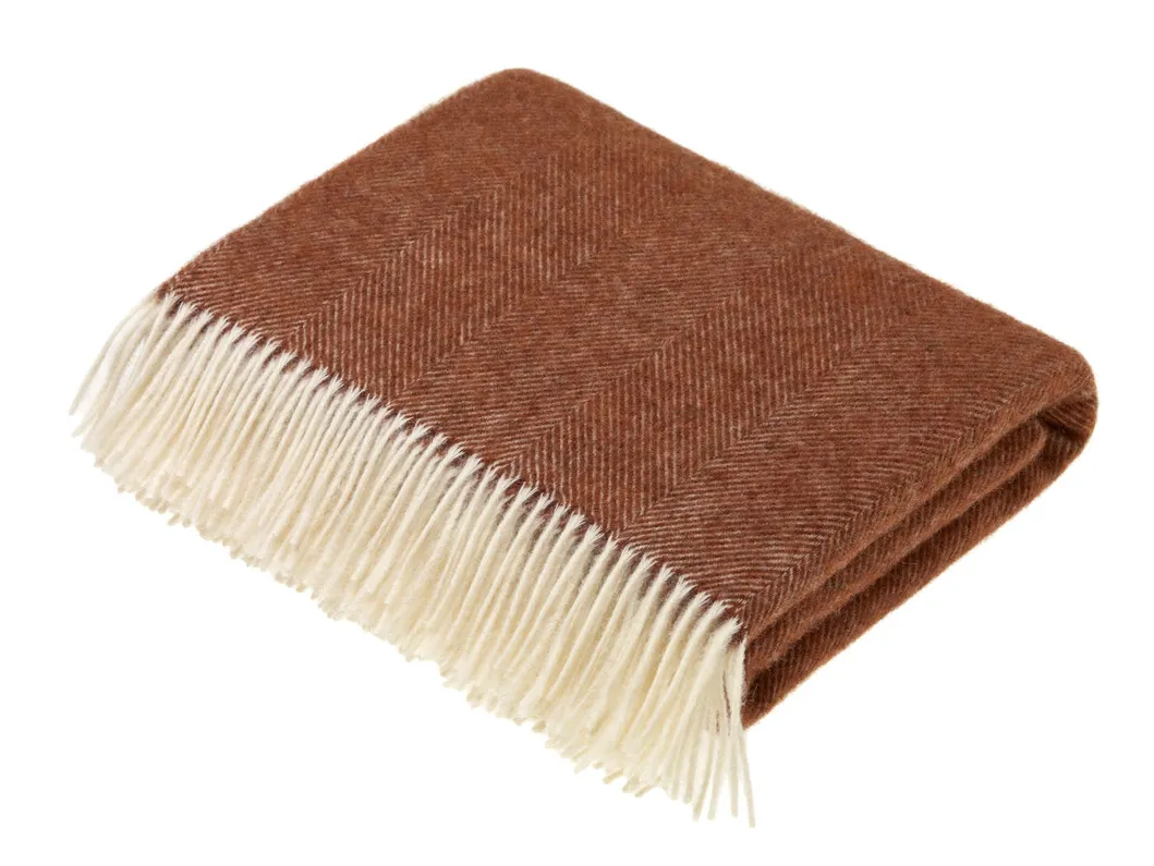 Classic Solid Color Warm and Comfortable Wool Blanket