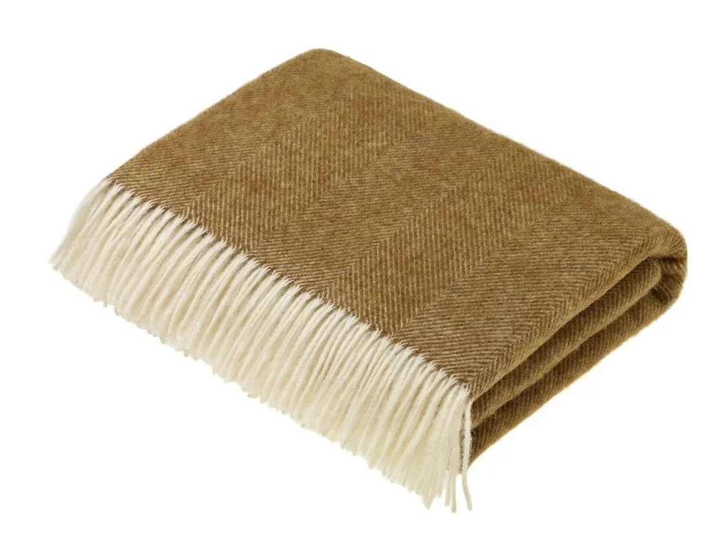 Classic Solid Color Warm and Comfortable Wool Blanket