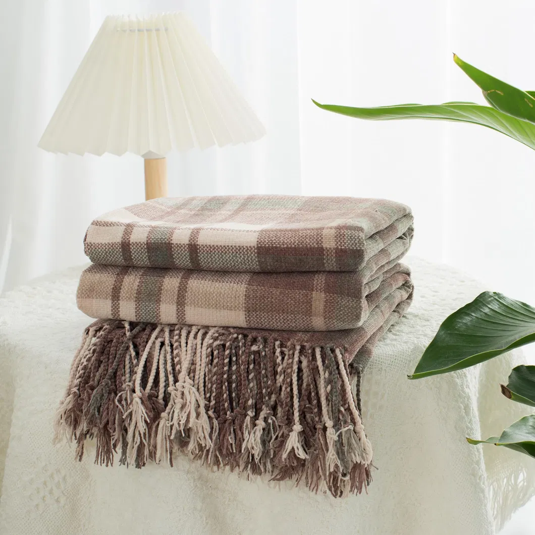 Elegant High-Quality Wool Blankets for Cozy Sofas