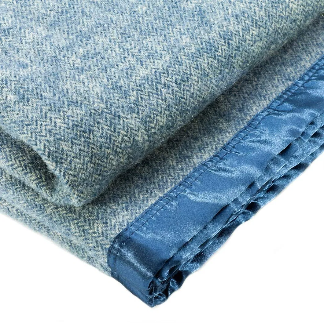 High Quality Soft Solid Wool Blanket for Fashion Home