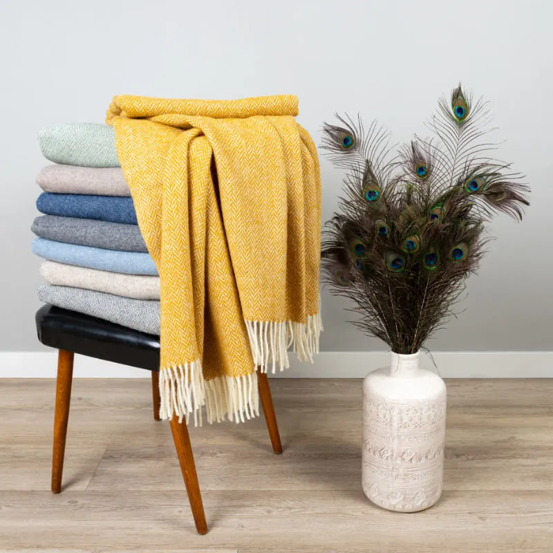 Popular Soft Warm Merino Wool Blankets for Fashion Home Life