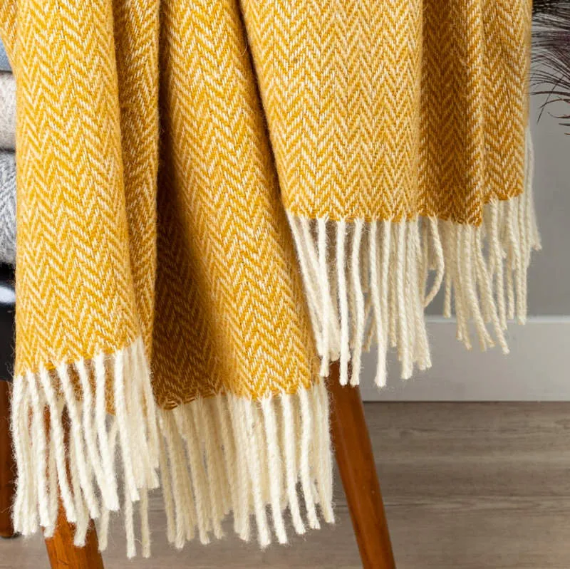 Popular Soft Warm Merino Wool Blankets for Fashion Home Life