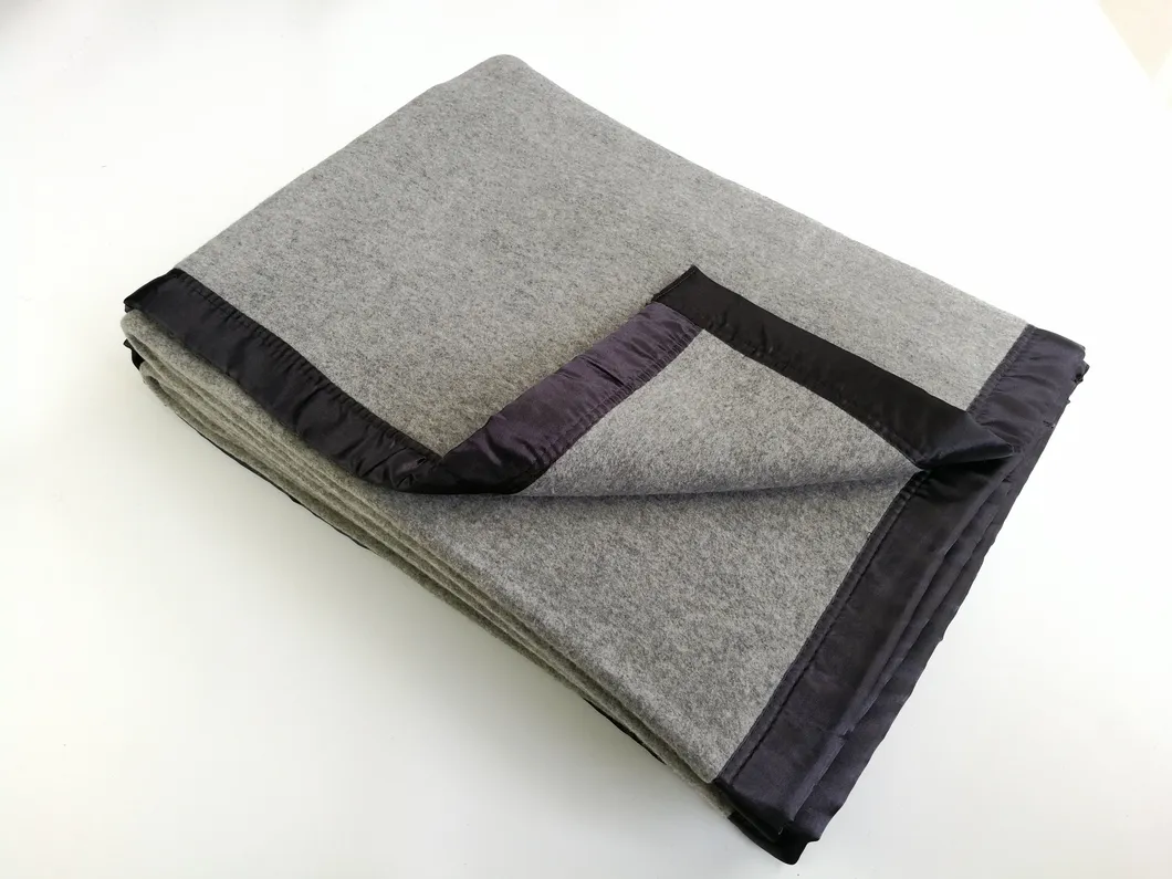 Super Thicker and Warmer Customized Wool Blend Blankets