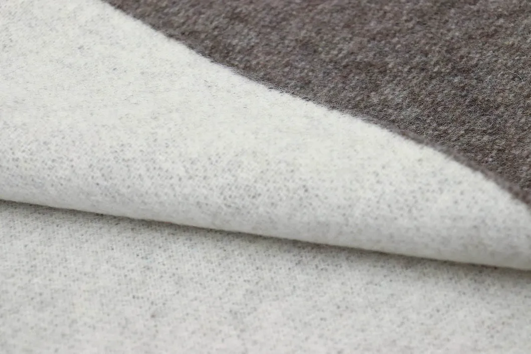 Woven High Quality 100% Merino Wool Blanket for Winter