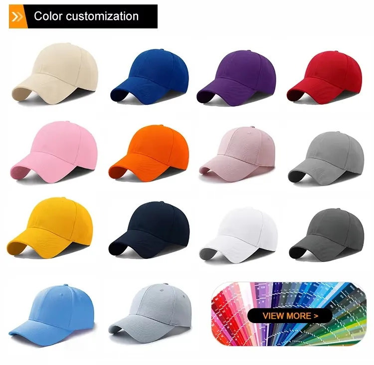 100% Cotton Unstructured Embroidery Custom Dad Hat