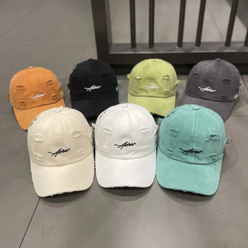 2024 Custom Embroidery 6 Panel Outdoor Sport Hat Cotton Blank Plain Distressed Baseball Cap Dad Hat