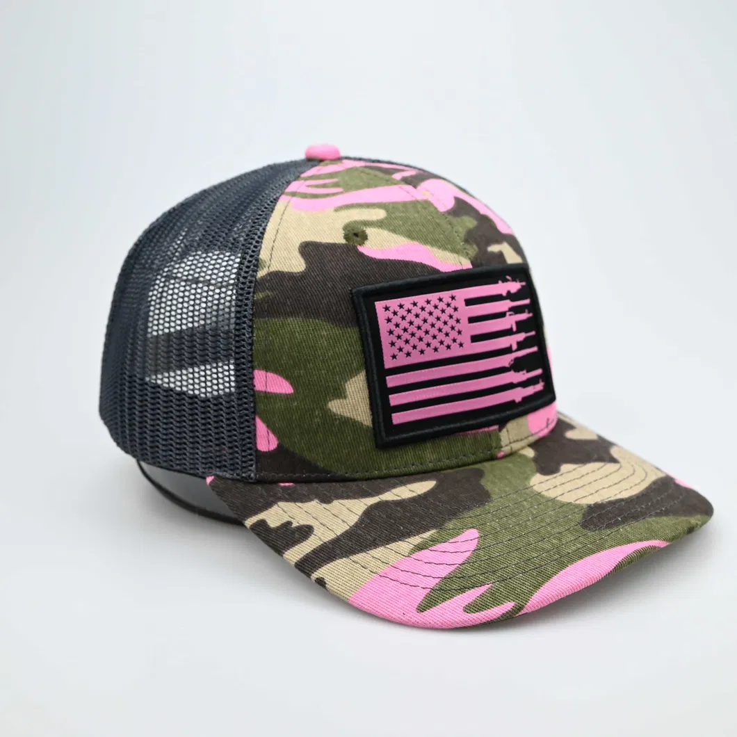 Breathable Mesh Baseball Caps Outdoor Camouflage Golf Hat Trucker Cap