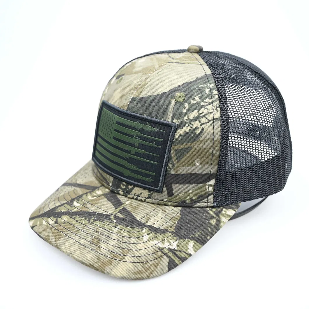 Breathable Mesh Baseball Caps Outdoor Camouflage Golf Hat Trucker Cap