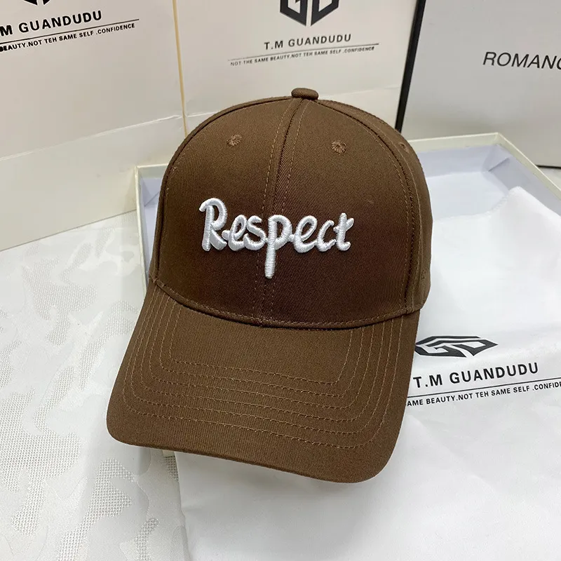 Classic Solid Color Sports Caps Custom Brown Baseball Cap