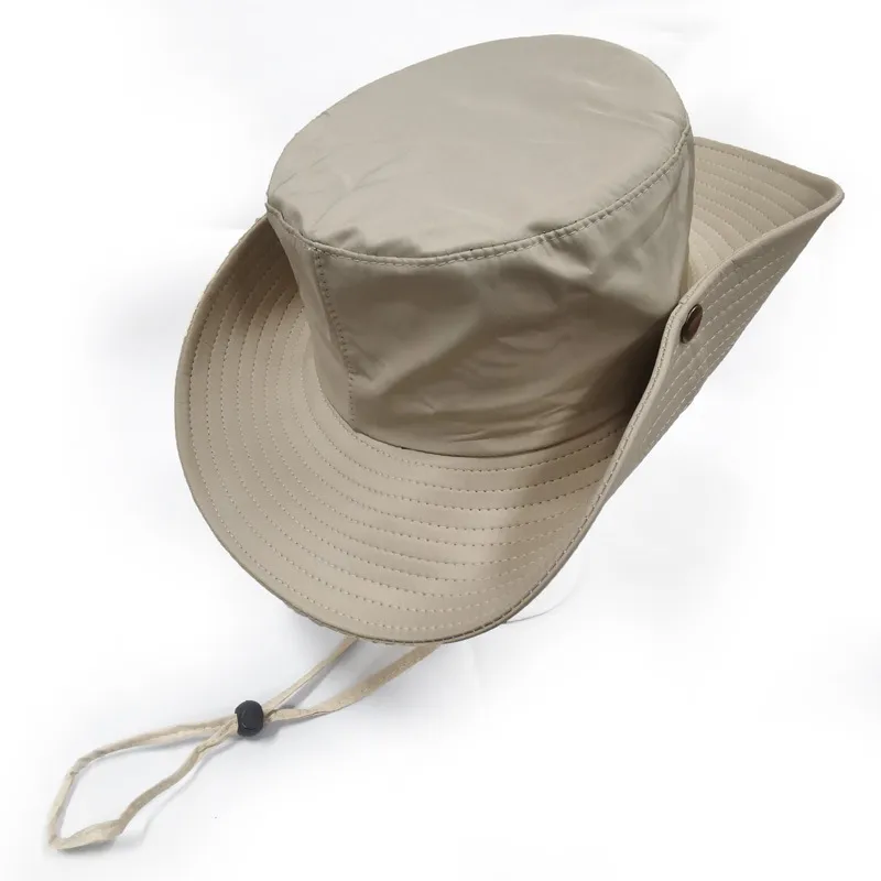 Custom Logo Waterproof Hiking Cap UV Protection Fisherman Hat