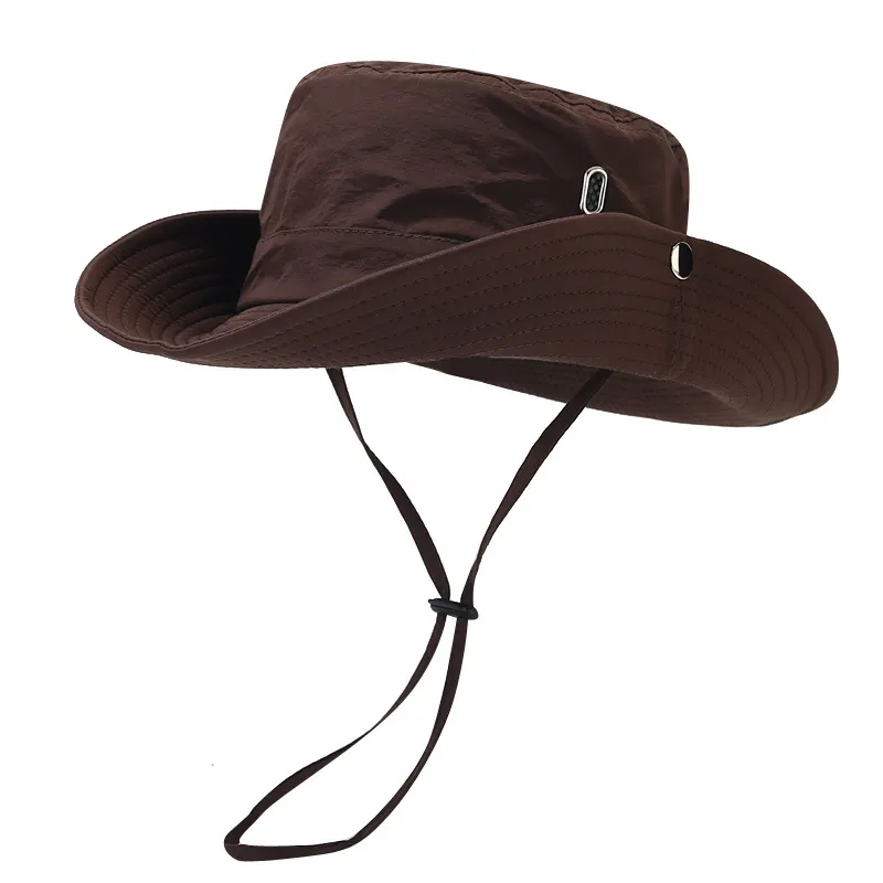 Custom Sun Cap Wide Brim Fishing Quick-Drying Fisherman Hat Boonie