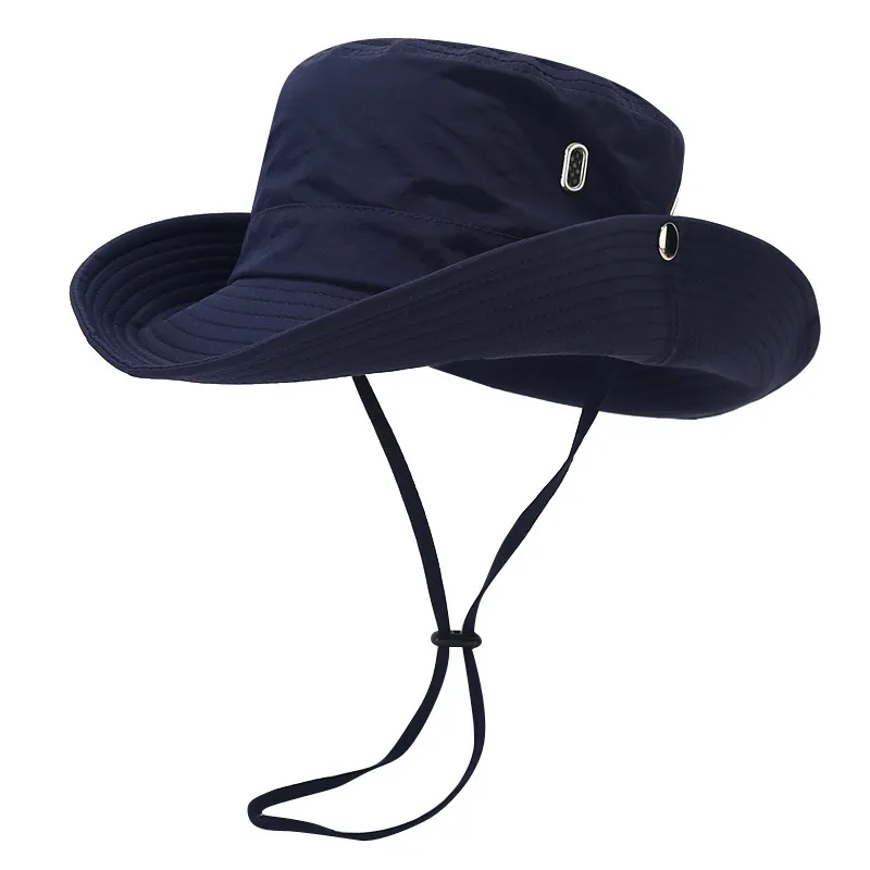 Custom Sun Cap Wide Brim Fishing Quick-Drying Fisherman Hat Boonie