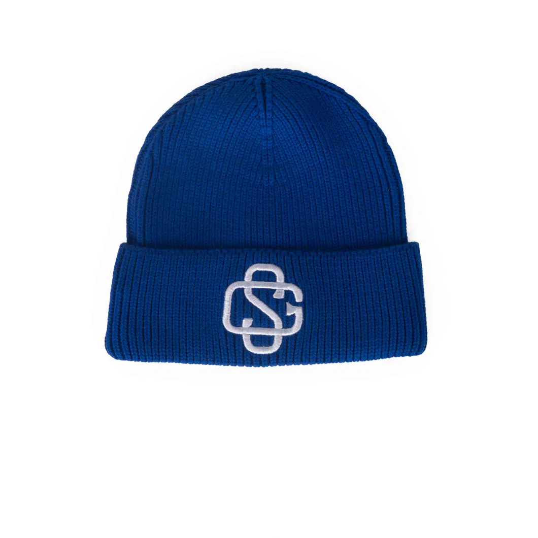 Factory Wholesale Custom Logo Jacquard Streetwear Beanie