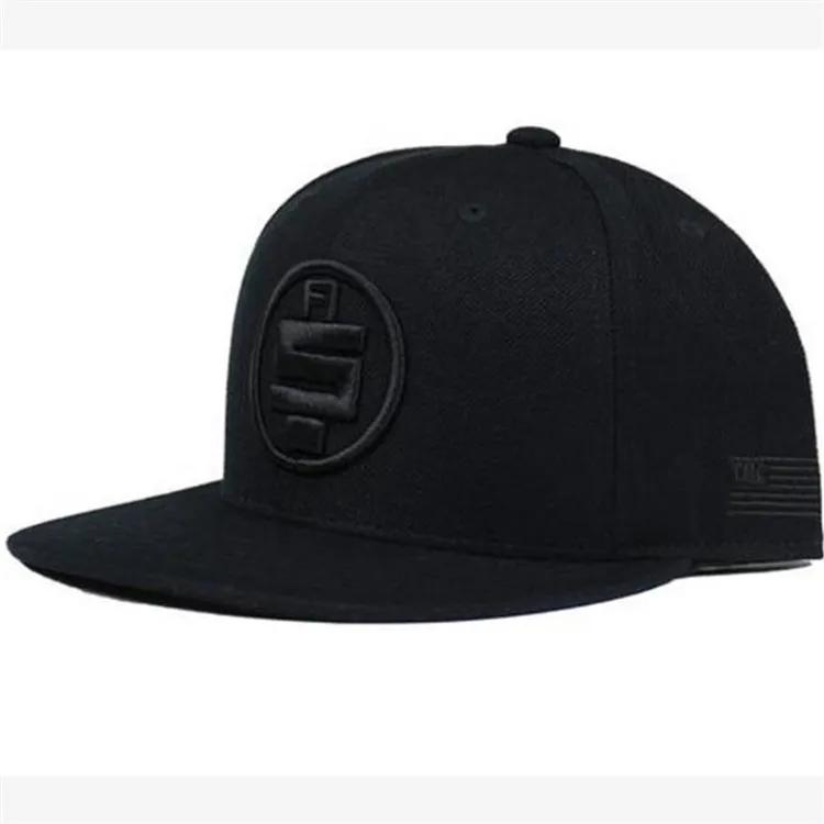 High Quality 6 Panel Unisex 3D Embroidery Snapback Caps