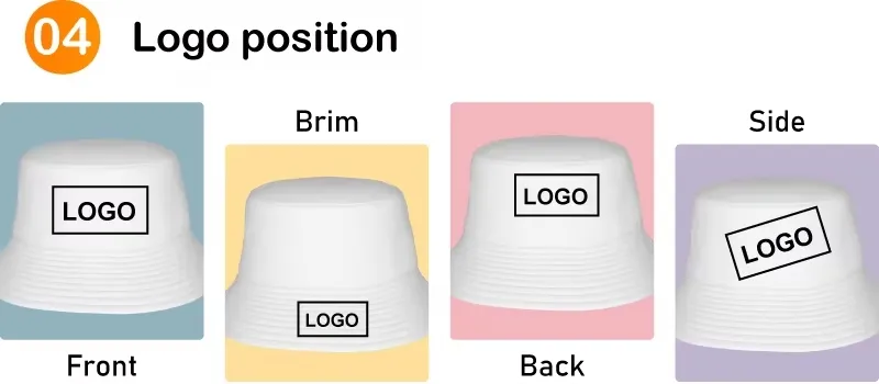 Lightweight Fabric with Personalized Printing Bucket Hat