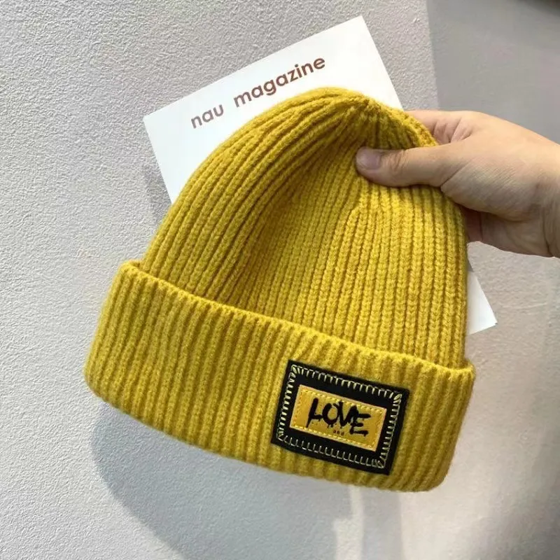 Manufacturer Children′s Label Knitted Hat Hat Beanie for Kids in Stock