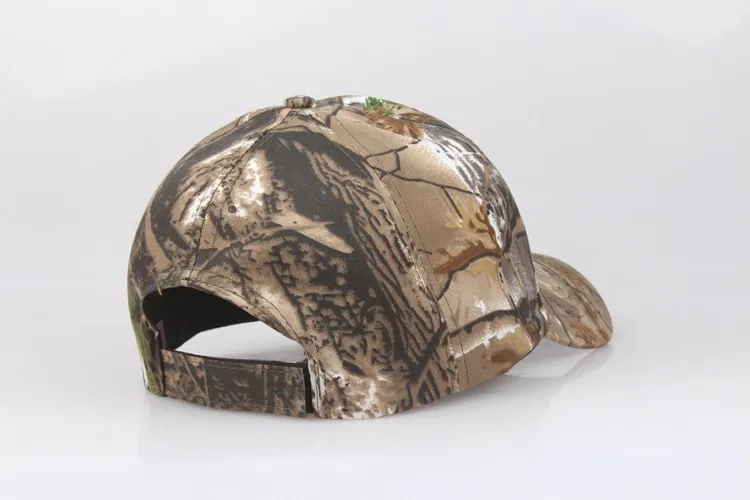 Men′s Sports Camo Baseball Cap Custom Cotton Camouflage Gorras Outdoor Hunting Camping Hiking Hat