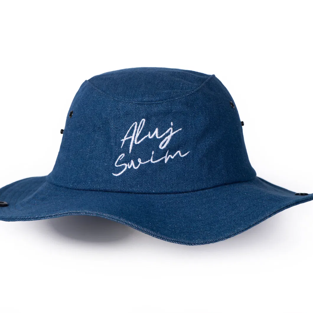 OEM Wholesale Unisex Outdoor Sport Fashion Sun Protection Embroidery Logo Fishing Cap for Women Men Bucket Hats