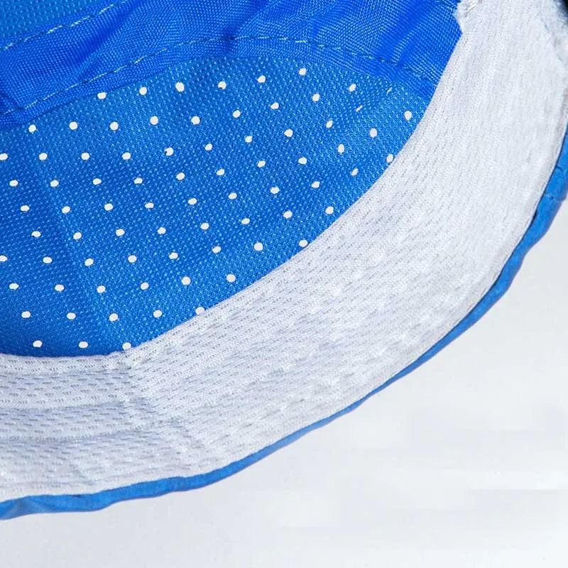 Wholesale Custom Logo 5 Panel Nylon Unstructured Waterproof Laser Running Cap