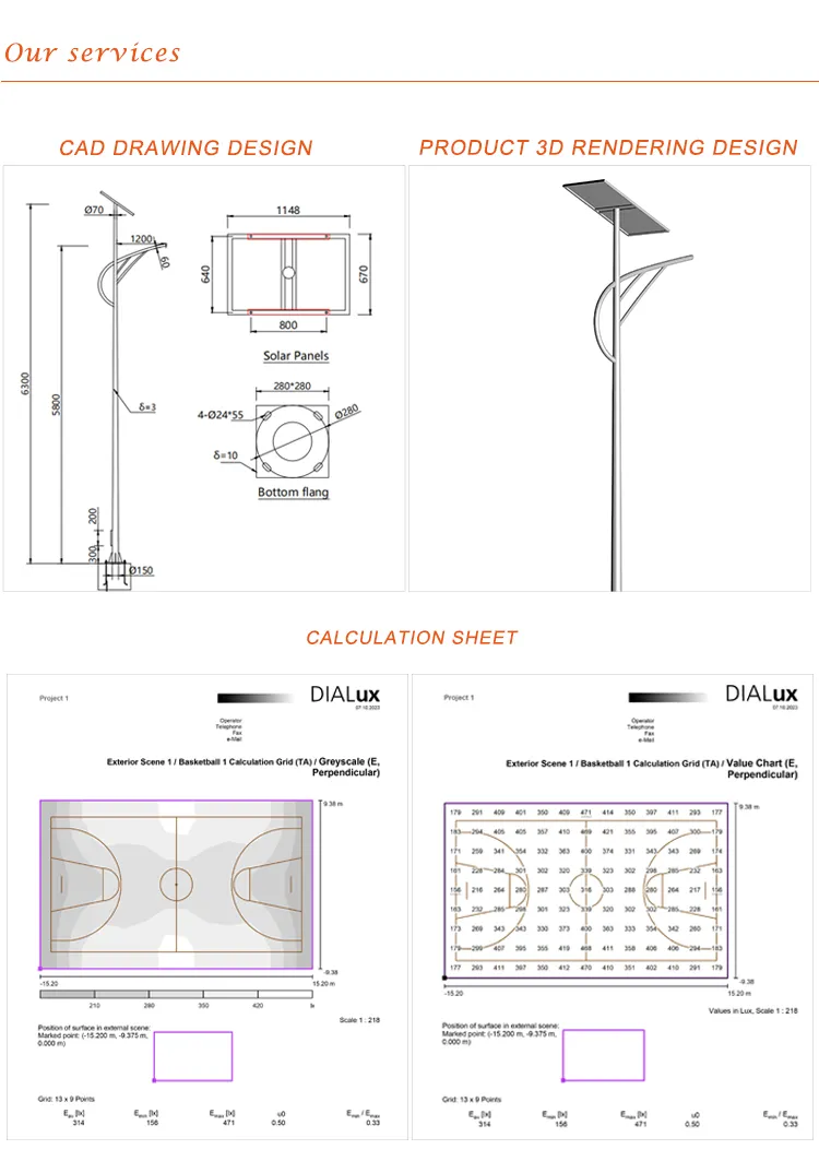 30W Solar Panel Lighting and Outdoor Waterproof Industrial Security Yard Solar Street Light