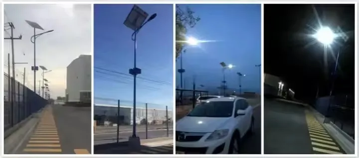 China Factory 12V 120W Solar Energy System Solar LED Street Light Lamp Pole