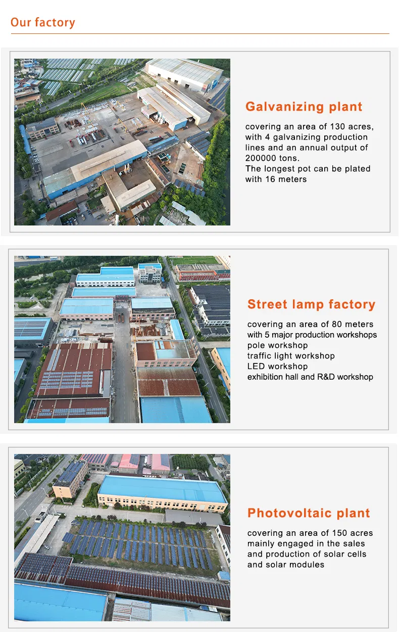 China Factory Hot Sell Solar Street Light IP65 Split Solar Light