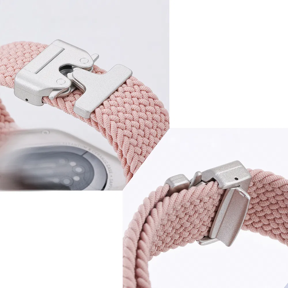 22mm Elastic Breathable Nylon Watch strap with Parachute clasp for GPS Watch Tracker NS06