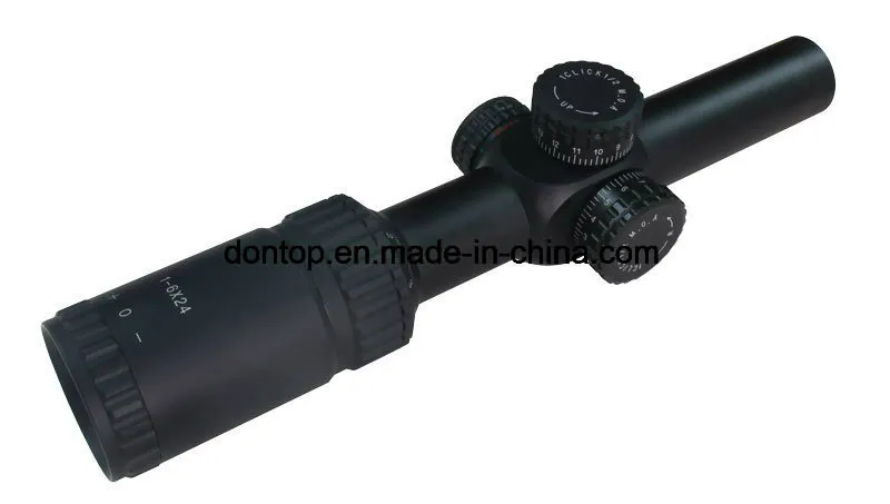 1-6X24 Scope Tactical Riflescopes Wide Field of View