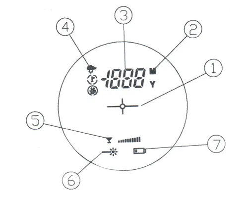 1000m China Hunting Range Finder OEM Laser Rangefinder