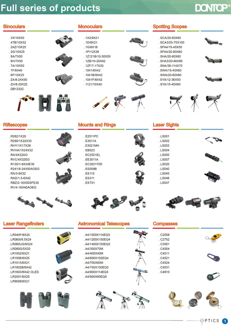 1000m China Hunting Range Finder OEM Laser Rangefinder