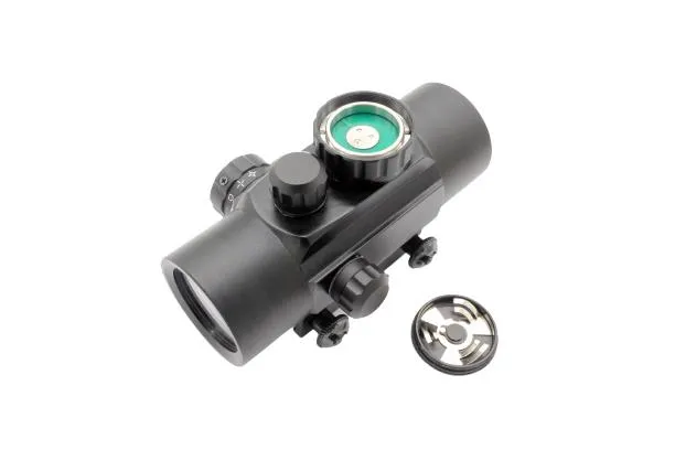 1X30 Red and Green Dot Sight Scope with 4 Changeable Reticle