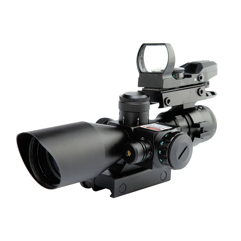 2.5-10X40 Laser Riflescope Tactical Riflescope